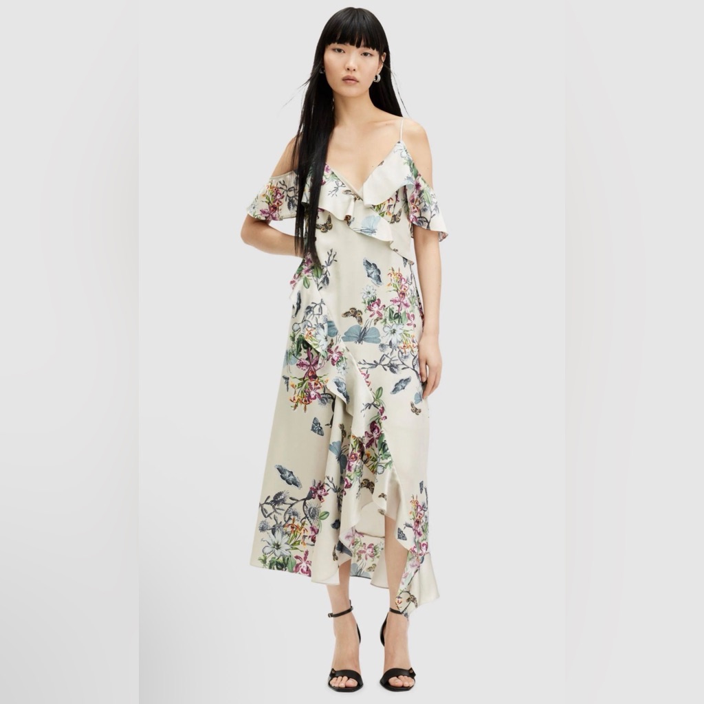 All Saints Orion Sanibel Maxi Dress